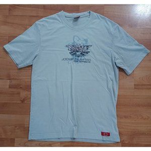 JOCKS UNLIMITED Hyper Clothing Co. Light Blue T-shirt Size LARGE Fluidstyle